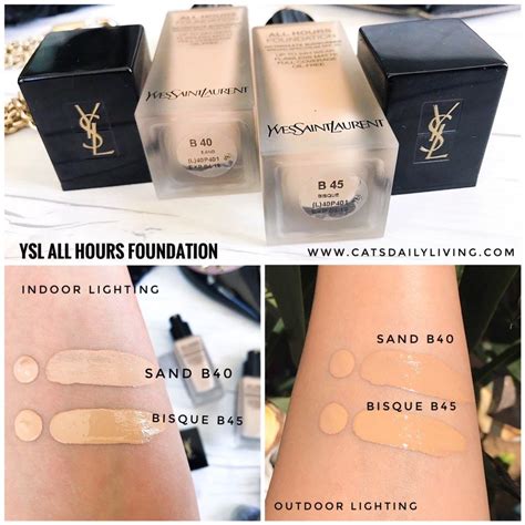 ysl matte foundation swatches|All Hours Foundation – Matte Liquid Foundation – YSL Beauty.